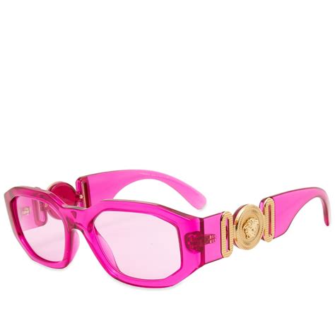 versace pink gold eyeglasses|Versace eyeglass frames pink.